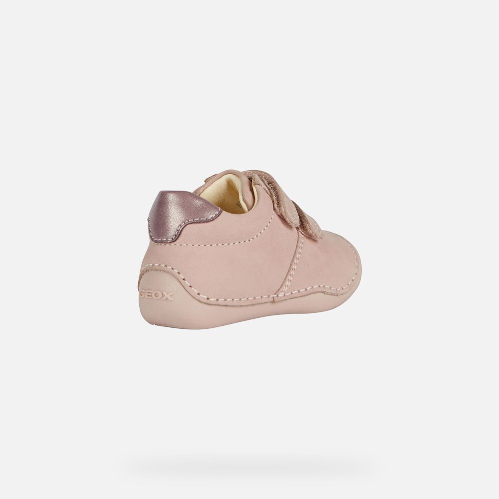 Geox Sneakers Pink Tutim Girl - Geox Baby Shoes - IOQCBL748